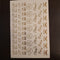 Rakhi Golden Embossed Sticker A5