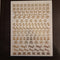 Rakhi Metalic Golden Insert Sheet A4