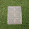 Rakhi Mould - 6 in 1 Rectangle Agate