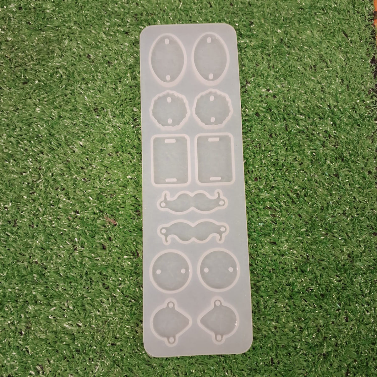Rakhi Mould - 12 cavity mustache mix