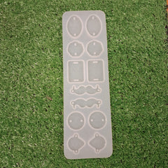 Rakhi Mould - 12 cavity mustache mix