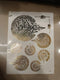 Islam sheet emboss sticker A4 (GEB-008)