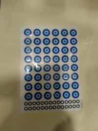 Evil Eye insert sheet A5