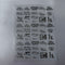 Metal Insert Sheet Birthday & Anniversary A4