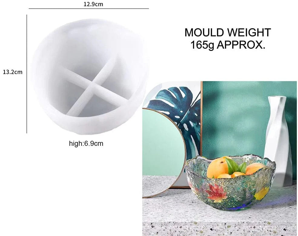 large resin bowl mould silicone for DIY crafts India