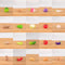 Miniature Vegetables & Basket 17 Pcs Set 1481306