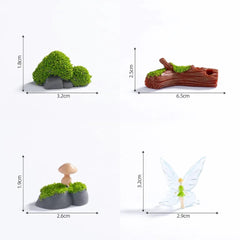 Miniature hiking figurine 1481778 for resin art diorama fairy garden terrarium DIY miniature crafts India