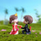 Miniature Proposing Couple 1480743-B