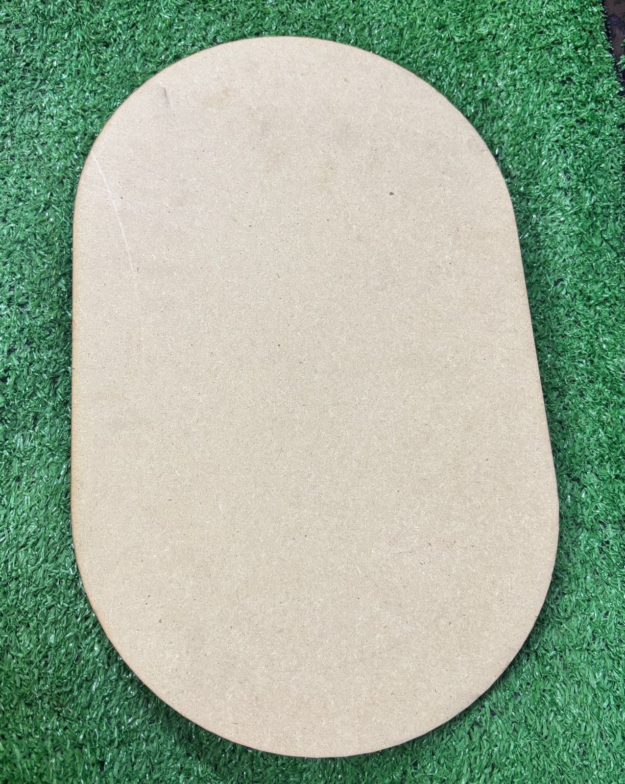 10x16 inch oval MDF base for resin art painting DIY wall decor and craft projects