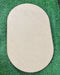10x16 Inch Oval MDF Base for Resin Art & DIY Craft Projects