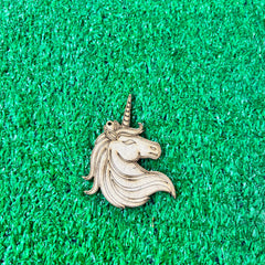 Unicorn theme 3 inch MDF keychain blank for DIY resin art painting and craft projects
