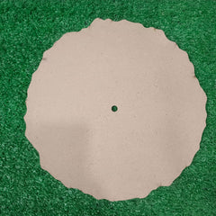 12 Inch Zig Zag Clock MDF Base for Resin Art & DIY Wall Clock Making