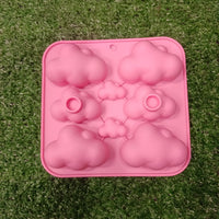 DIY 6 Cavity Big Cloud Mould