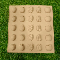 DIY 25 Cavity Mix Fruit Mould