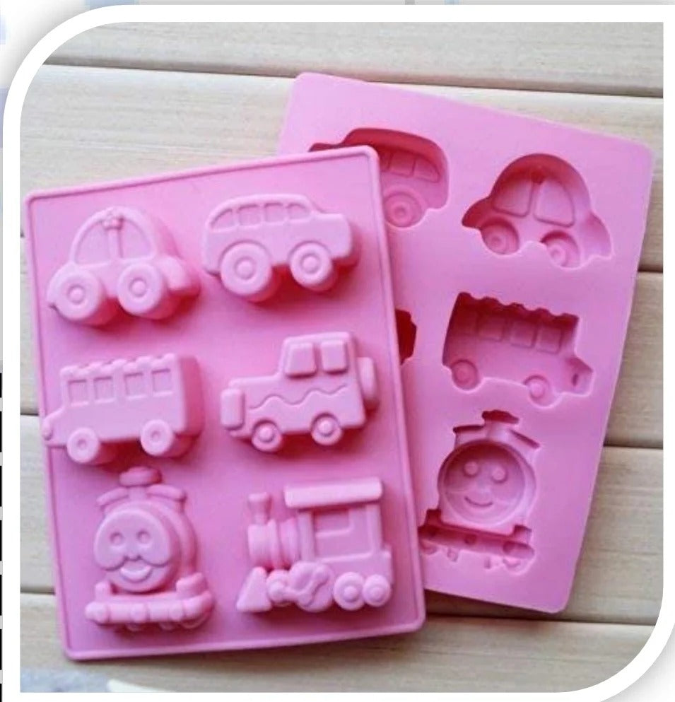 Baby Truck DIY Mould for Resin Art Plaster Casting Clay Craft Vehicle Shape Mould