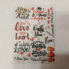 Custom DTF Sticker Heat Transfer Print for T-Shirt Printing, Hoodies, Garments and Fabric Customization