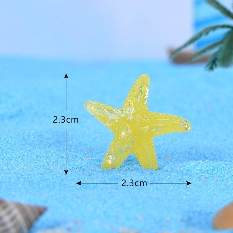 Starfish miniature for resin art, fairy garden decoration, dollhouse accessories, beach themed crafts and DIY creative projects