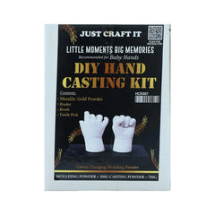 DIY baby hand casting kit for creating detailed 3D baby hand and foot keepsake moulds for memory preservation and family gifts