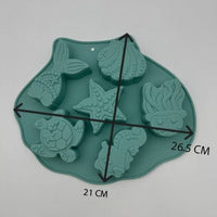 DiY Ocean animal mould big