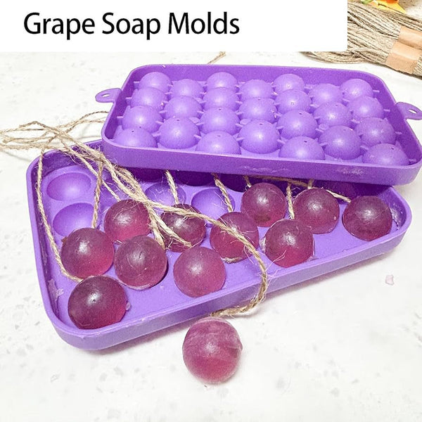 Grapes Soap Silicone Mould for Handmade Soap Making, Resin Art, Candle Making and DIY Craft Projects