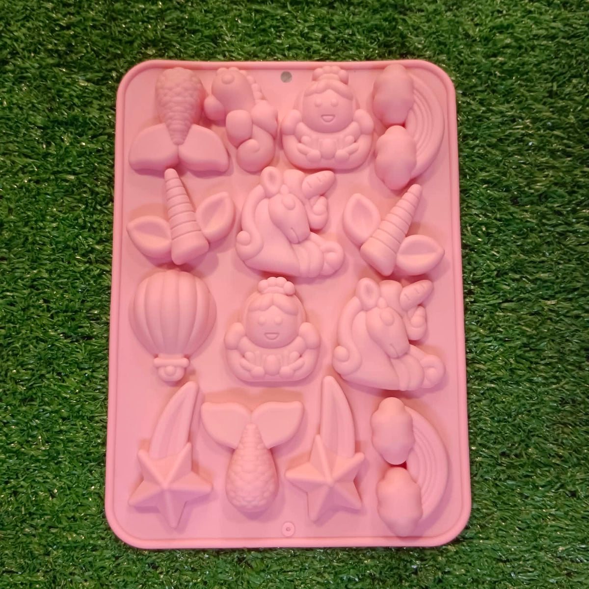 unicorn theme diy concrete /casting silicion mould