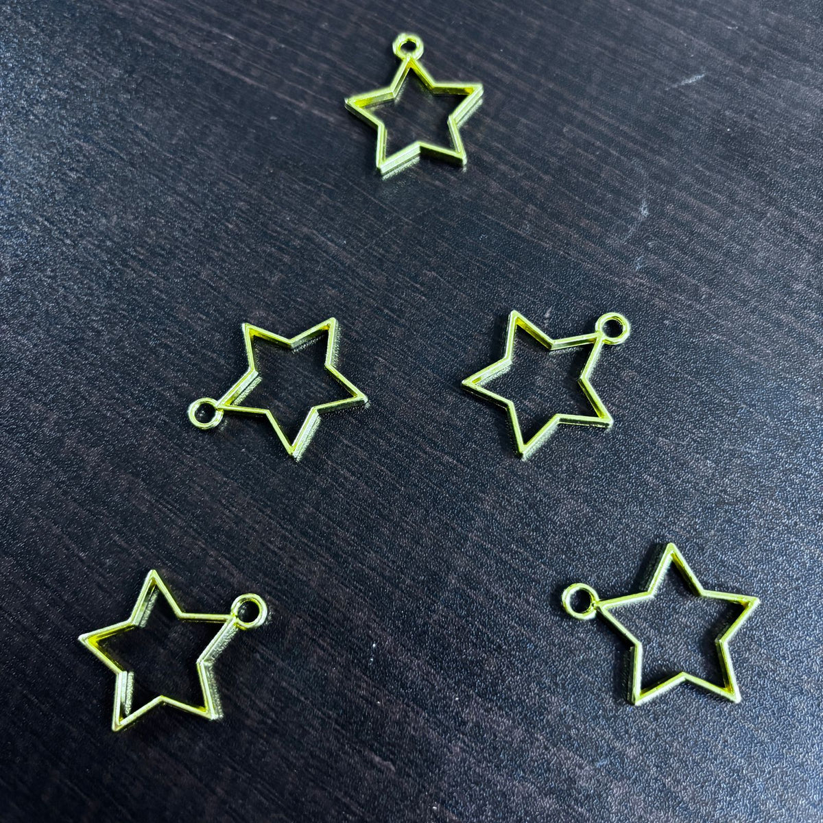 5 in 1 golden bezel set for resin art