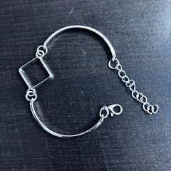 Bracelet Kada Silver 1 pc