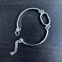 Bracelet Kada Silver 1 pc