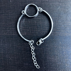 Bracelet Kada Silver 1 pc