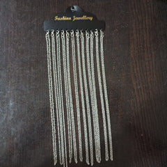Jewellery Chains for Pendent Pack of 12 for Resin Art Jewellery