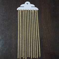 Jewellery Chains for Pendent Pack of 12 for Resin Art Jewellery