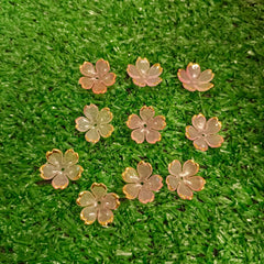 Acrylic Flower Petals (pack of 10)