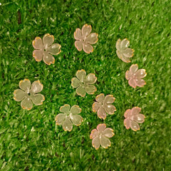 Acrylic Flower Petals (pack of 10)