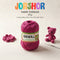 Oswal Cashmilon Yarn Thread – 20g ( Dark Pink Colour )