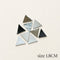 Triangle Mirror Pieces 1.8 cm | Glass Mirrors for Lippan Art, Mosaic, Mandala, Resin & DIY Craft