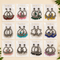 Jhumkha with Beads for Jewelry Making (per piece)