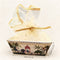 Pichwai Peacock Print Gift Tray with Net Cover | Mini Wedding Favour, Return Gift & Festive Hamper Basket