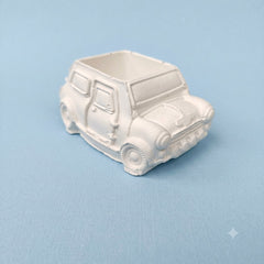 Concrete Mini Car Planter – Handmade Cement Vintage Car Pot for Succulents & Desk Decor