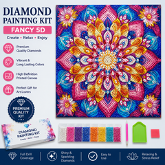 Diamond Painting Kit Fancy (25x25 cm)