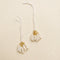 Mini Pearl Bead Hanging with Thread – Cream Pearl Drop Tassel for Jewellery Making (Pack of 2)