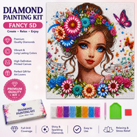 Diamond Painting Kit Fancy (25x25 cm)