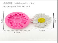Daisy Flower Candle Mould