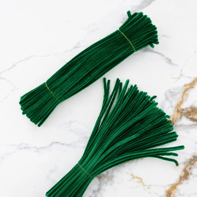 Dark Green New Pipe Cleaners