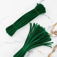 Dark Green New Pipe Cleaners