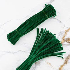 Dark Green New Pipe Cleaners