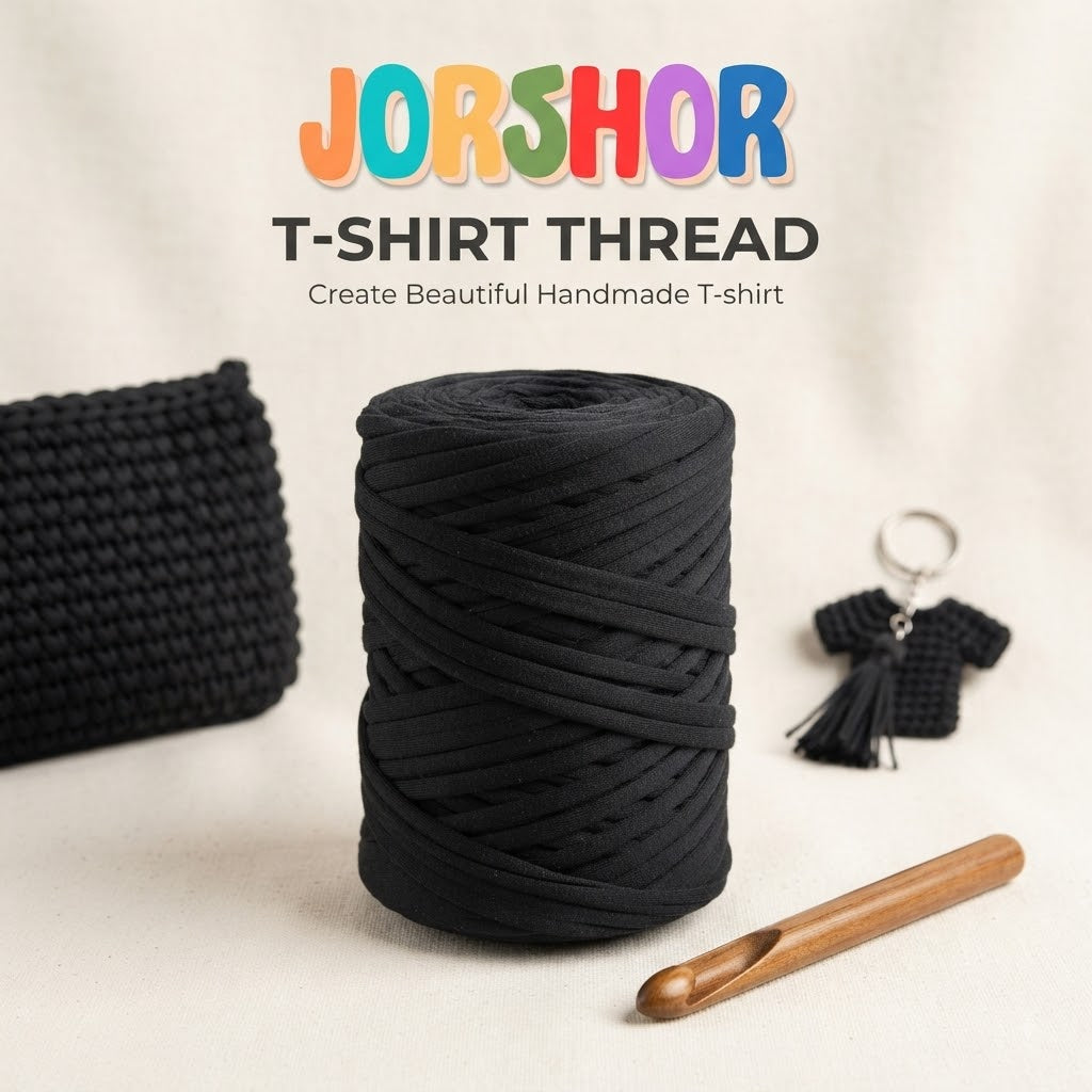 T-Shirt Thread– 200g ( Black Colour )