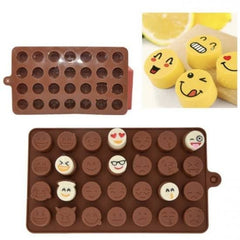 28 Cavity Emoji candle Mould