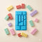 10 cavity Leggo mold