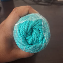 Macrame Cotton Twisted Cord 3mm 3 Ply (45m Roll)
