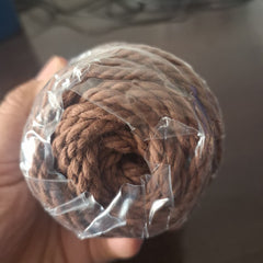Macrame Cotton Twisted Cord 3mm 3 Ply (45m Roll)